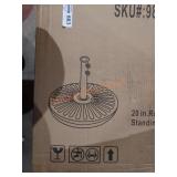 20" round umbrella base