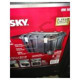 Husky 50 gallon mobile job box