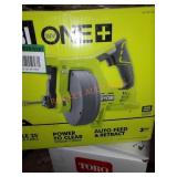 Ryobi one drain Auger