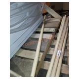 True Temper 46.5 in. Solid Shank Shovel Handle