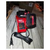 Milwaukee charger for m12,m18 and batteries