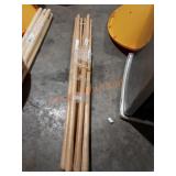 48" Wood Shovel Handles 1.5"dia