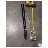 Metal wheel barrow handles