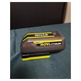 Ryobi 40v 4A Battery and Charger