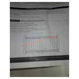 Pro wood 2x4 railing kit 2x bid