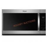 Whirlpool 1.9 cuft microwave hood combination