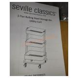 Seville classics 3 tier storage cart