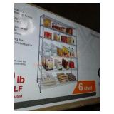 HDX commercial 6 shelf storage unit