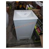 18" vanity and sink combo