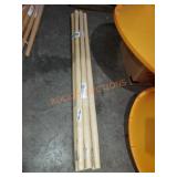 48" Wood Shovel Handles 1.5"dia