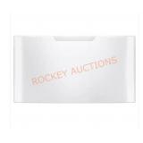 Ge 16 in. White Laundry Pedestal with Storage