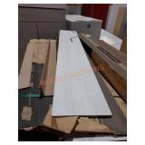 Premium porcelain 6"x36" tiles. 13.5sqft/box.