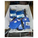 Box of paint brushes