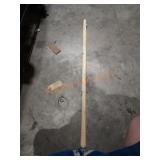 True Temper 46.5 in. Solid Shank Shovel Handle