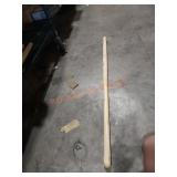 True Temper 46.5 in. Solid Shank Shovel Handle