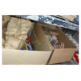 Vintage toy shelf lot