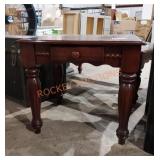 Mid century modern wood end table w/ drawer