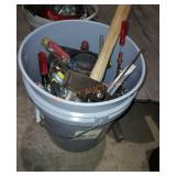 5 gallon bucket of tools