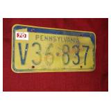 Pa license plate