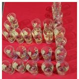 Davy Crockett collectors glasses