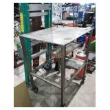Steel welding table