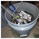 5 gallon bucket and contents