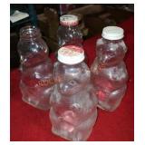 Snow crest bear jar set