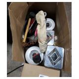 Miscellaneous household box lot