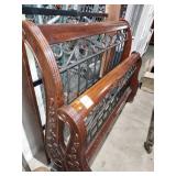 Queen sleigh bed