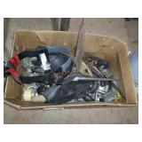 Box lot tools,castors and more