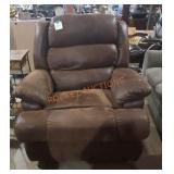 Double wide faux leather Recliner chair