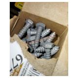 530 468 Lag Screws ¼in 1in