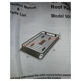Maxxhaul 64" Steel Roof Rack