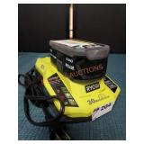 Ryobi Charger and 18V 4Ah Battery