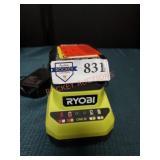 Ryobi one+ 18v Battery and Charger