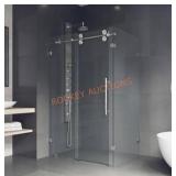 VIGO Winslow 59"W x 74"H Corner Shower Enclosure