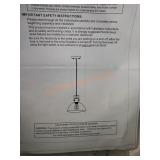 One light pendent light