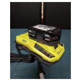 Ryobi Charger and 18V 4Ah Battery