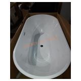 67" Vanity Art Acrylic Bathtub