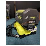 Ryobi 40V 6Ah Battery and Charger