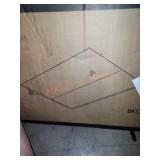 Wall mounted folding table