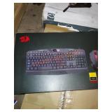 Red dragon gaming essentials keyboard mouse set