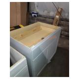 Gray Bathroom Vanity 30x36