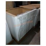 Two Door White Cabinet