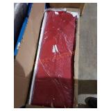 Simplify tri-folding pleather Ottoman