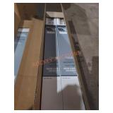 6 count of 1" vinyl blinds