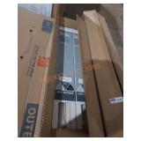 6 count of 1" vinyl blinds