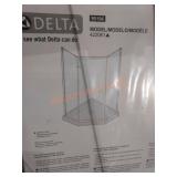Delta 38" framless neo-angle shower Enclosure