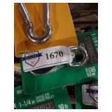 1-¼in Swivel Single Pulley