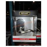 Defiant TouchPad lever lock